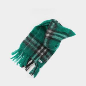 버버리 체크 모헤어 울 여성 스카프 8112968