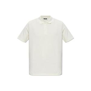 Balmain 로고 자수 반소매 폴로 셔츠 FH0GC026GF33 GWX TP949143899