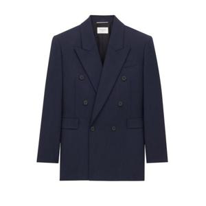 생로랑 울 수트 자켓 835102Y5K324140 BLUE