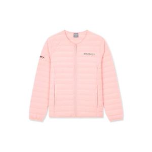 디스커버리패딩 XQD DWDJ74036-PKL 여성 픽시버G U넥 튜브 구스다운 경량패딩