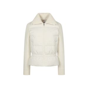 캘러웨이골프패딩 PQC CWSC24W603_WH 여성 겨울 니트에리 탈부착 하이브리드 패딩