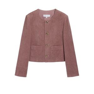 [올리브데올리브]금장버튼 코듀로이 숏자켓(OW5AJ850)