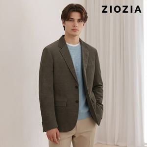 [지오지아] 코듀로이 카키 캐주얼 셋업 자켓 S (AAD4KG1602_LKH)