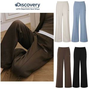 디스커버리 25FW 여성 소로나히트 기모 세미와이드 스트링 팬츠 DWTP93056 GPTR