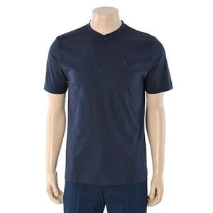 [피에르가르뎅]  POTS2421_양면 실켓 헨리넥 티셔츠