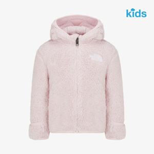 노스페이스 키즈 NJ4FR60U 핑크 베이비 캠프샤이어 풀집 후디 자켓