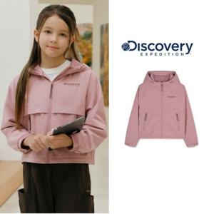 디스커버리키즈 여아 윈터라이프 우븐 후드 자켓 DKTR62056-PKS