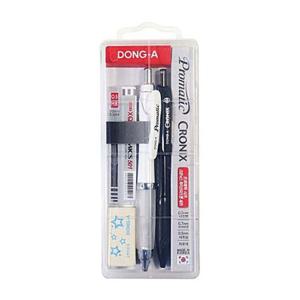 동아 프로매틱 크로닉스 세트(샤프+펜+지우개+샤프심)