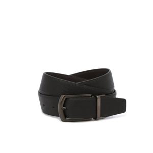 [닥스핸드백] 블랙 브라운 리버시블 소가죽 비조벨트 DBBE6E049BK