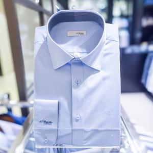 [듀퐁] 남성 일반핏 스트레치 긴팔 와이셔츠 (SE5FM11LS162SBU)