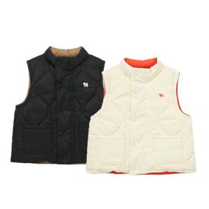 [블루독베이비]IV 하이넥퀼팅덕다운베스트  45A19-130-01,45A1913002 출산백일돌선물