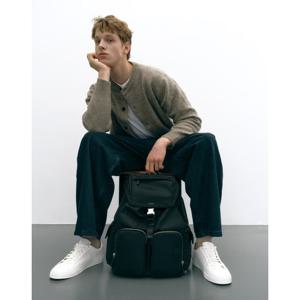 JUBA5F922BK [ESSEN] 에쎈 블랙 나일론 백팩