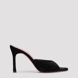 아미나무아디 알렉사 95 벨벳 오픈 토 뮬 15S365593ALE BLACK