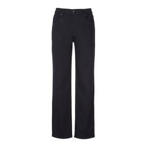 [뱅뱅]남녀공용 속밴드 기모 슬림 스트레이트 스판 블랙 진 NQL746