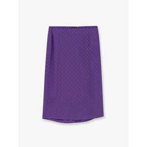 [GUCCI] 라프리마 여성 스커트 GG 실크 846275 ZATF95007 뉴 MAGIC PURPLE /12