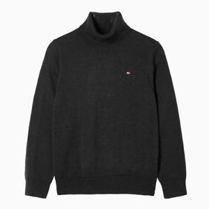 타미힐피거 키즈 T42F7WWO210BT1 코튼 터틀넥 스웨터