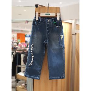 베네통키즈6 컬러스 본딩 데님 팬츠 QADP10561 25W