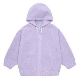 에꼴리에 여아 컬러 양털 플리스 후드 점퍼 21D0153_VI