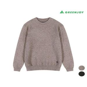 그린조이 세이브존07 남성 헤링본 JQD 쉐타 폴라 티셔츠 GF23SL21M5