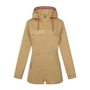 [핑]여성 솔리드 후드 홑겹  집업점퍼  121E3JP252_BG