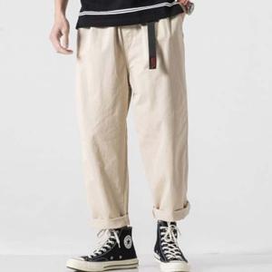 남자면바지 통바지 일자 와이드핏 롤업팬츠