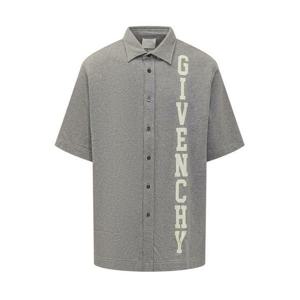 라프리마 지방시 GIVENCHY College 멜턴 셔츠 BM611J1YGT 055