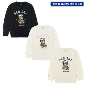 [MLB키즈] JD 모노베어 기모 아플리케 맨투맨 7AMTC0456