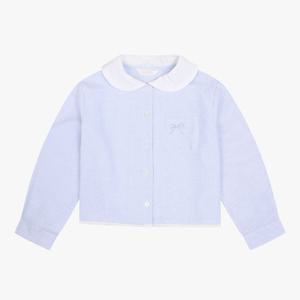 [로엠걸즈(아동)]레이스장식 블라우스티셔츠RGBW2512P