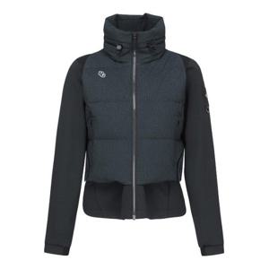 파리게이츠골프패딩 NQC 521D4JP502_BK 여성 우븐 믹스 베스트 레이어드 점퍼