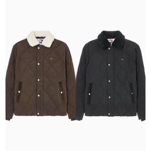 [타미진] T32F6QJC21TML1 공용 쉐르파 탈부착 퀼팅 코듀로이 다운 자켓