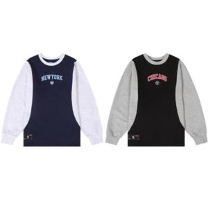 NBA KIDS sh06 NYK 팀로고 배색 맨투맨 K244TS004P