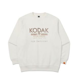 코닥 씨네코닥 그래픽 워싱 스웻셔츠 BB K4323LFSG1 IVR