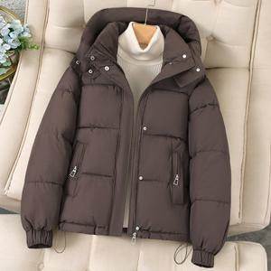 에드린 베이직 후드 패딩점퍼_NC4JP047