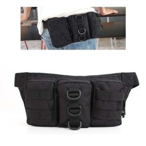 밀리터리파우치 (블랙) 전술파우치 허리가방 남성용파우치 등산필수품 남자밀리터리 군인용품 군용품 밀리터리용품 전술파우치 사냥용품 밀리터리파우치