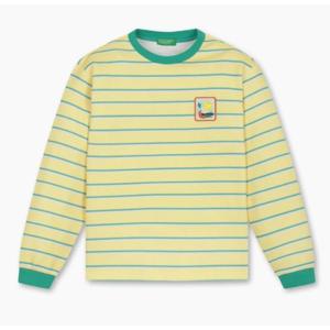 [베네통키즈]25FW-컬러스 스트라이프 티셔츠/QATS18561