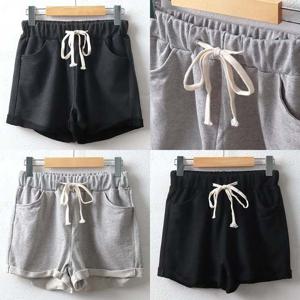 빅사이즈 WW 데일리롤업면반바지 5973H208 오버핏