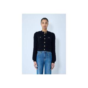 25 FW 끌로에 여성 숏 피티드 가디건 chl0259013blk