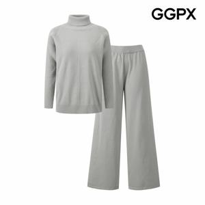 [GGPX] 터틀넥 니트 베이직 투피스 (GPAST015F)