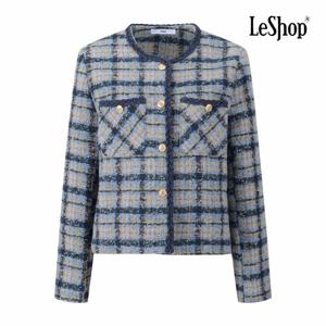 [르샵] 하객룩 트위드 체크 자켓 (BPAJK003A)