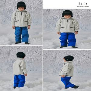 [빈BEEN]BZ71PT02BU 블루 화섬 폴라폴리스 이중팬츠