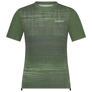 SHIMANO 여성 아웃도어 t 셔츠 1562607GREEN TP567504002
