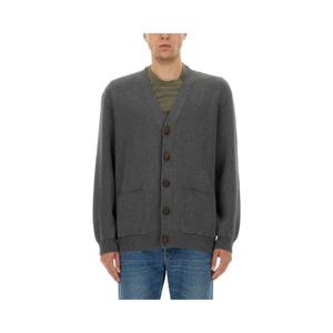 26SS 골든구스 Golden Ms 니트 가디건 코튼 With 로고 GMP00946P00066260304 TP563448865