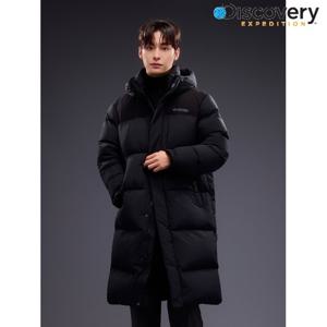 [디스커버리] 남성 반슬리 다운 롱패딩 DMDJ8E056-BKL