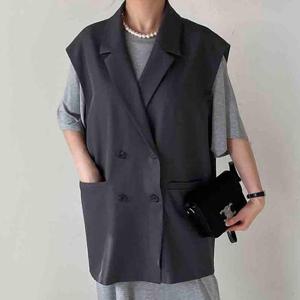 빅사이즈 505 와이오버라인더블베스트 DRAU128