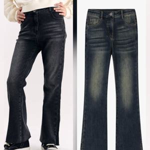 [더데이걸]기모 슬림 부츠컷 데님TGTJ25T02