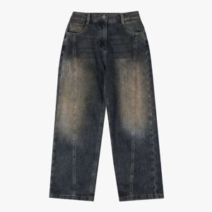 [더데이걸]사선약기모빅와이드데님TGTJ25W02