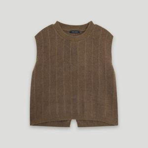 [코데즈컴바인]뒤트임 포인트 니트 베스트 CKD-VT380WA