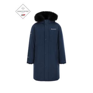 디스커버리패딩 XQD DMDJ7O036-NYD 남성 베르겐 고어 윈드스토퍼 구스다운 롱패딩