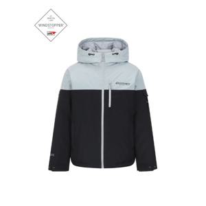 디스커버리패딩 XQD DXDJ7M036-GRD 베르겐 고어 윈드스토퍼 컬러블럭 구스다운 숏패딩