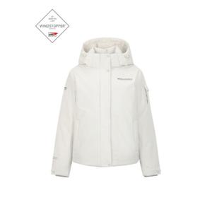 디스커버리패딩 XQD DWDJ7L036-IVD 베르겐 고어 윈드스토퍼 구스다운 여성 숏패딩